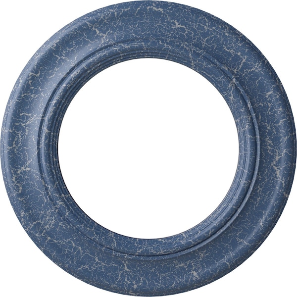 Ekena Millwork Holmdel Ceiling Medallion (Canopies up to 12 7/8"), 20 7/8"OD x 12 7/8"ID x 1"P, Americana Crackle CM20HOAMC - main